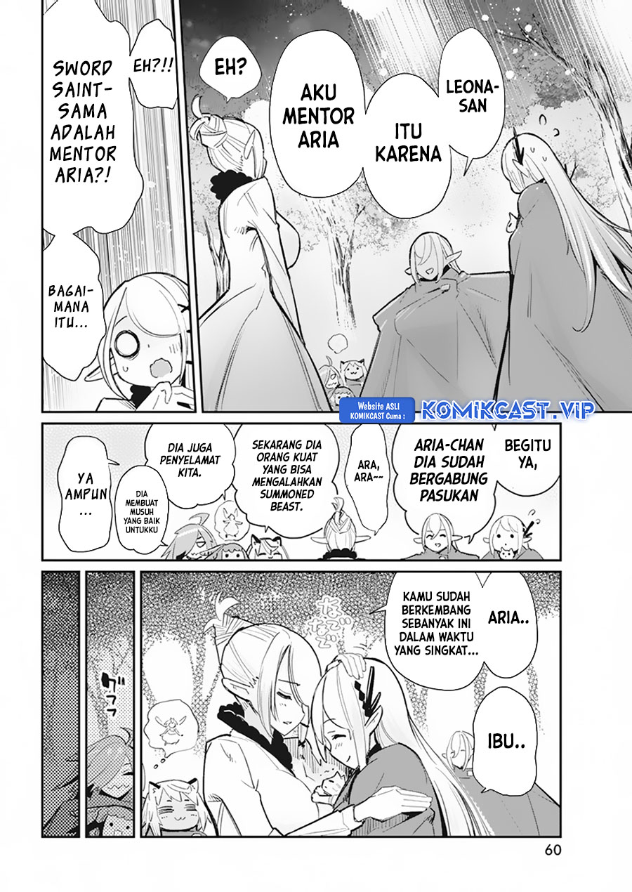 S-Rank Monster no Behemoth Dakedo, Neko to Machigawarete Erufu Musume no Kishi (Pet) Toshite Kurashitemasu Chapter 55 Bahasa Indonesia